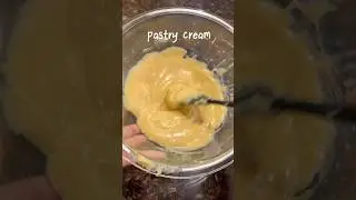 Simple Pastry Cream for desserts #simple #recipe #fyp #easy #baking
