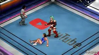 ⑥世界の歌姫がリング降臨！アリアナの戦慄バイシクルキック炸裂！vs 早乙女愛【アリアナグランデVS早乙女愛　　AEW世界シングル選手権試合　60分1本勝負】