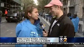 CBS2's Kristine Johnson Finishes NYC Marathon