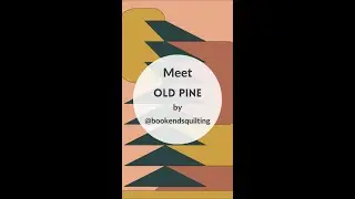 Old Pine #quilt #pattern by BookendsQuilting #coloring #digitalcoloring #quilting