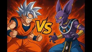 Dragon Ball Super Mugen V7 - Goku MUI Vs. Bills MUI - Dios vs Ultra Instinct | FY9