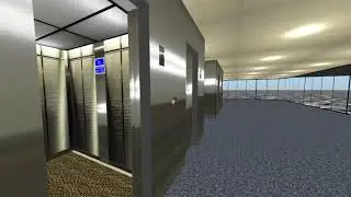 SKYSCRAPERSIM ARC DE LA DEFENSE LIFT ELEVATOR SKYSCRAPER SIMULATOR