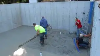 Basement Floor Completion