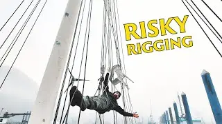 This Sailboat Rigging Could Kill Me | Inspecting 20+ Year-Old Lines in Alaska