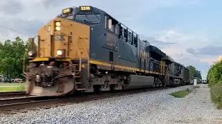 CSX 3310 with a Nice K5LA Leads I031 at Ricks Rd