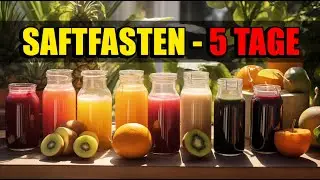 5 Tage NICHTS essen? 😳 (Saftfasten/Vlog)