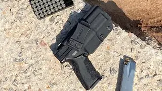 HS9 compact G2 pistol after 150 rounds. Range session