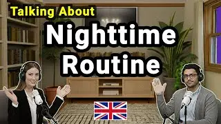 How to Talk About Nighttime in English | Real English Conversations Practice