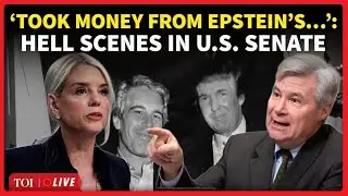 Epstein Debate In Senate: &lsquo;You Took Money From&hellip;&rsquo;: Bondi, Whitehouse Go Head-To-Head On Trump Link