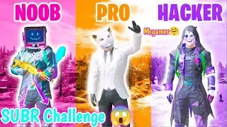 🎮 Noob vs Pro vs Hacker Challenge 🔥 | SUBR New Update Gameplay
