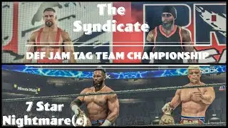 Road to Episode 13: Def Jam FFNY: 7 Star Nightmare(c) vs The Syndicate Hype Video