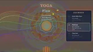 YogaFlow - 35 Minute Guided Yoga Session with Audio Visualizer | Breath & Movement Practice