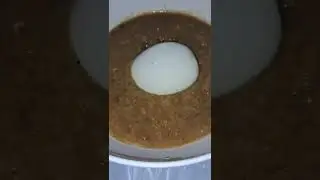 lentil soup with #hardboiled #egg #shorts