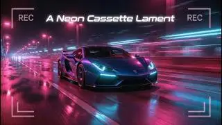 A Neon Cassette Lament Trap Phonk NightDrive Wave