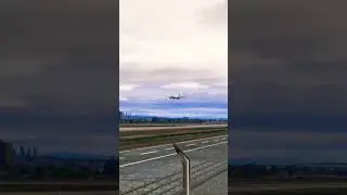 Air Canada 777-300 Landing Vancouver CYVR #msfs2024 #aviation #xbox #landing