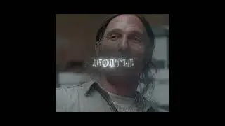 Rust Cohle | Twin Tribes - Monolith (Super Slowed) | 4K