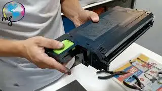 Como Recargar Toner en Sharp AL2031 AL2041 AL2051