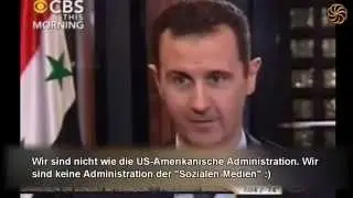 Interview mit Bashar al Assad, Pr&auml;sident von Syrien