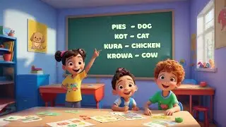 Edukacyjna Piosenka o Zwierzętach po Angielsku 🐶🐱 | Nauka Angielskiego dla Dzieci