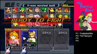 SSBM #13 - TheBattleRifle (Peach) vs. TheTitaneym (Fox)