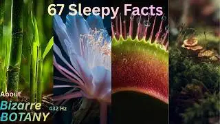 67 Sleepy Facts about Bizarre Botany | ***No Adverts*** | Goodnight🌙💤