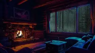 Rain and Fire | A Restorative Audio Escape to Soothe Mental Strain, Relax the Body, and Find Peace.