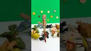 Tung Tung Sahur Has Arrived &ndash; Baby Dinosaur Is in Danger | dinosaur Hi #dino #dinosaurs