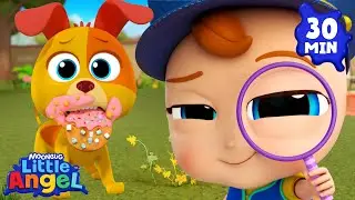 Detective Baby John Looking For the Lost Cookie! | Fun Sing Along Songs by @LittleAngel Playtime