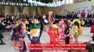 Acto Cívico   Social Las Naciones Unidas 2015