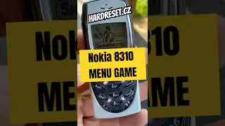 Nokia 8310 menu game #hardresetcz #nokia8310 #8310 #nokiagames #snowboarding #tech #smartphone