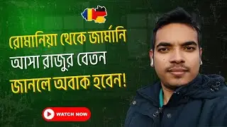 রোমানিয়া থেকে জার্মানি আসা রাজুর বেতন কত? | Romania to Germany 🇩🇪 | জার্মানিতে চাকরি | Flexoprinter