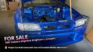For Sale: 1997 Subaru Impreza STI Conversion - Project Car Shell