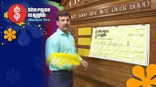 This Firefighter Looked Calm Until the Blank Check Game Came Out | The Price Is Right 1989
