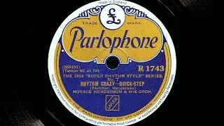 Horace Henderson and His Orchestra &ndash; (I&rsquo;m) Rhythm Crazy (Now) (1933)