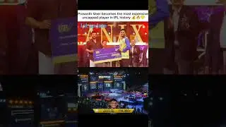 Most expensive uncapped plIpl live auction 2026#ipl #ipl2026 #csk #cricket #crickethighlights #viral
