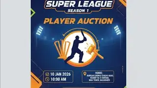 !! Player auction !! 🏆 NASIRABAD SUPER LEAGUE SEASON 1 🏆 !!