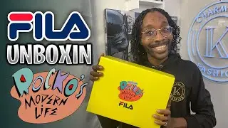 FILA & Rocko's Modern Life Shoes | Unboxing | Charming K Fashion