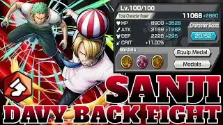 SANJI GAMEPLAY | ONE PIECE BOUNTY RUSH | OPBR