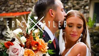 Beautiful Winter Wedding in September // Erica & Tyler