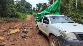 TIDUR DI TENGAH JALAN KARENA MOBIL KAMI TAK MAMPU NANJAK #camping #jalaikan #pertualangan 