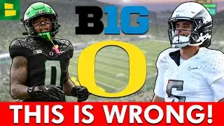 The Big Ten Continues To SCREW OVER Oregon Football!
