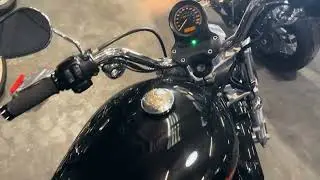 HARLEY DAVIDSON XL883 SUPER LOW STAR UP VIDEO WALK AROUND TOUR