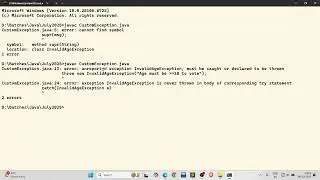 Java Custom Exception | Checked & Unchecked Exceptions in Java Explained with Examples
