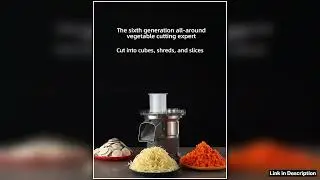 Homewise Commercial Multifunctional Vegetable Machine CarrotPotato Cut Cubes and Slicing and