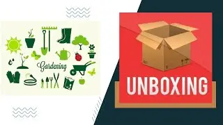 UNBOXING GARDEN ESSENTIALS !!!