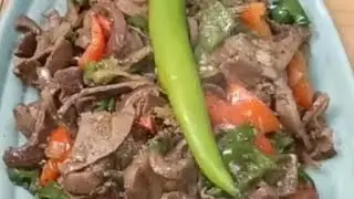  الكبدة جوسى وطرية👌 وطعم لا يقارن لازم تشوف الفيديو ده 💥#كبده_بلدى #LiverAndOnions#EgyptianLiver
