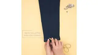 La Halle x Oui Are Makers - DIY jean avec clous et strass