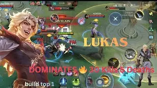 Lukas DOMINATES 🔥 30 Kills 5 Deaths | Insane Gameplay #mlbb #mobilelegends #mobilelegendsbangbang