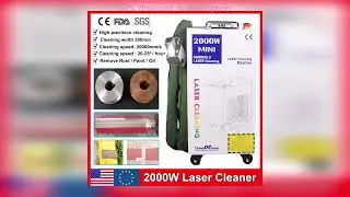 Latest Products You Must Know! 2000W Laser Cleaning Machine Rust Removal Cleaning Oil Paint for