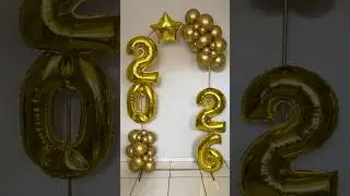 #balloon #baloes #decoracao #anonovo #anonovo2026 #2026